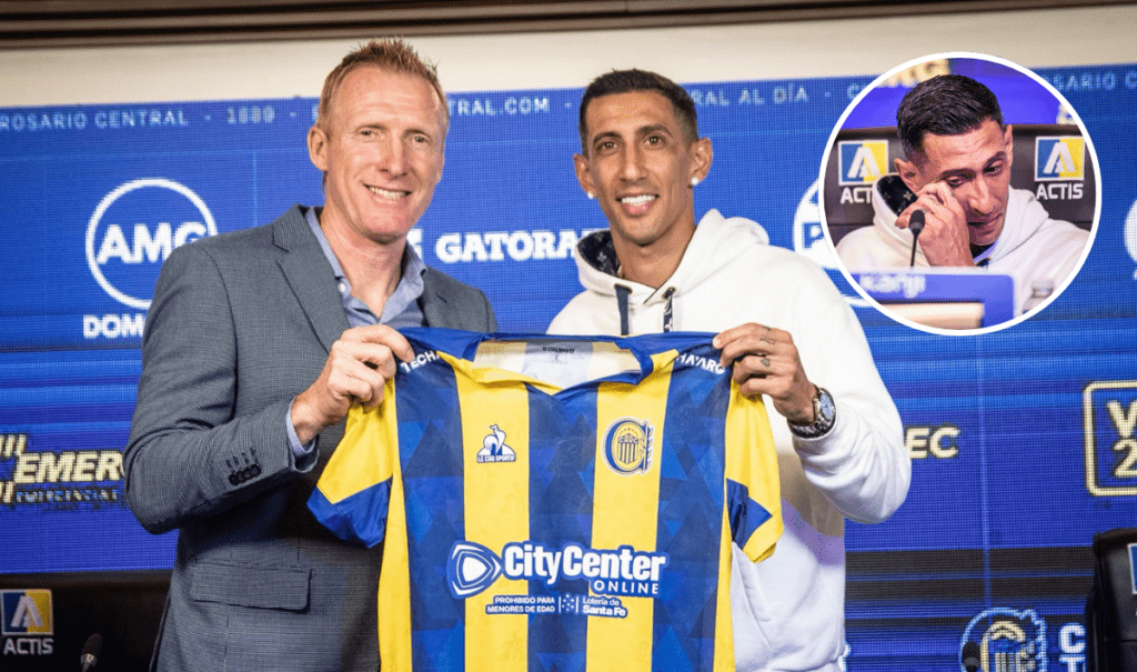 Ángel Di María regresa a Rosario Central tras 18 años y sueña con el campeonato