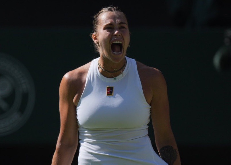 Aryna Sabalenka sufrió para avanzar en semifinales de Wimbledon y medirse en semifinales a la estadounidense Amanda Anisimova