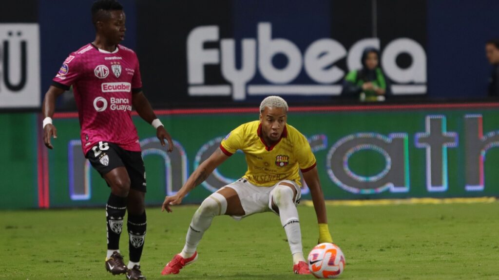 Barcelona SC empata 1-1 ante Independiente del Valle y gana un punto en la fecha 19 de la LigaPro. (API).