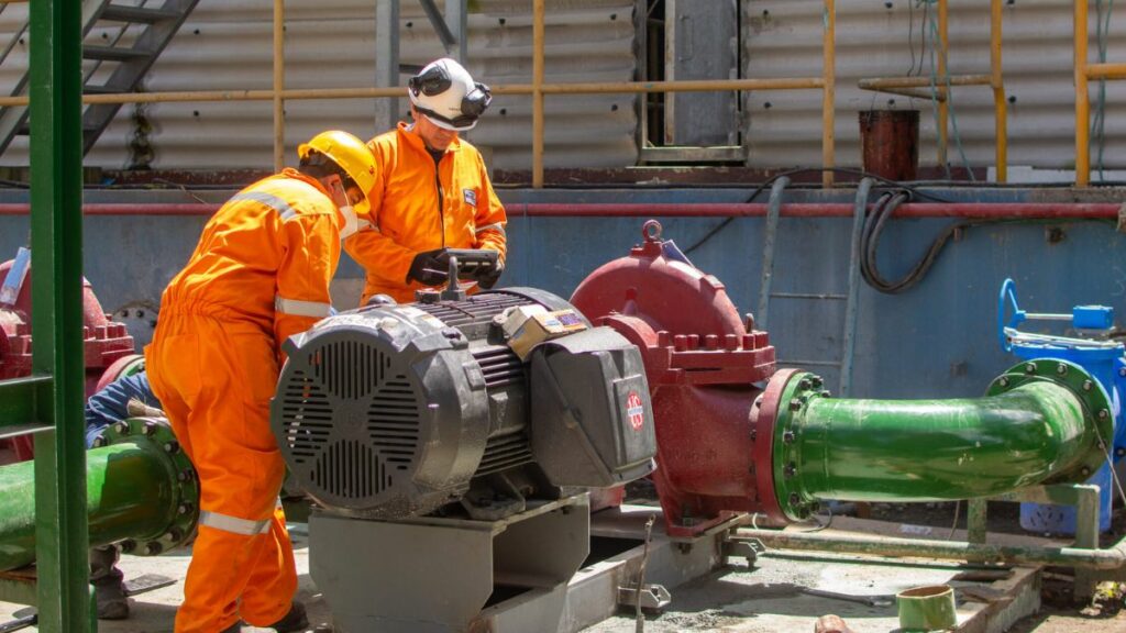 Central térmica Gualberto Hernández completa su mantenimiento anual para garantizar el servicio eléctrico en Quito. (Ministerio de Energía)