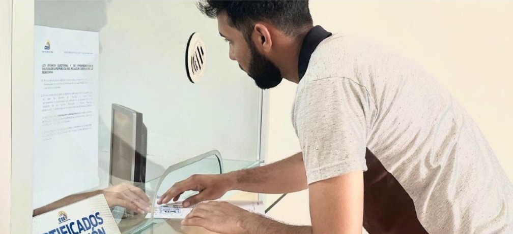 Certificado de votación provisional válido hasta el 15 de agosto