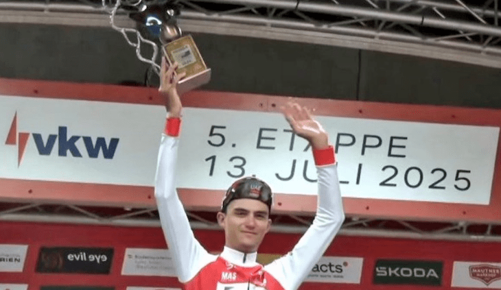 Del Toro brilla en Austria y se corona en el Tour 2025