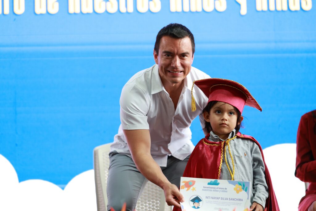 Educación Inicial en Ecuador: Incremento del 72% en acceso para niños del MIES