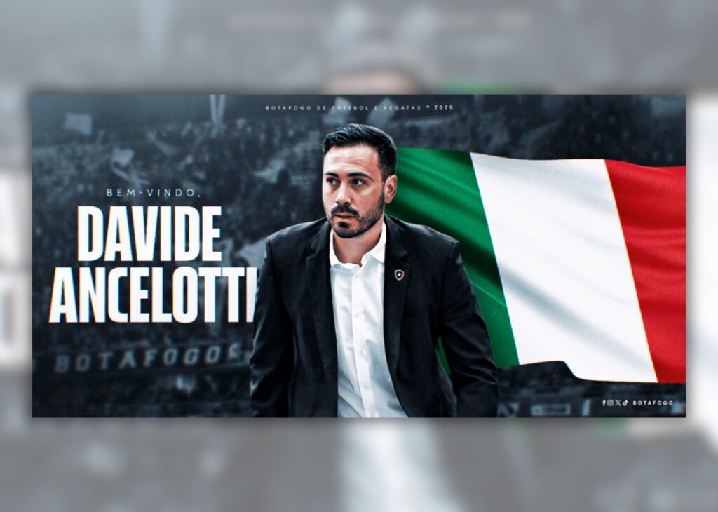 El Botafogo brasileño confía su banquillo al italiano Davide Ancelotti