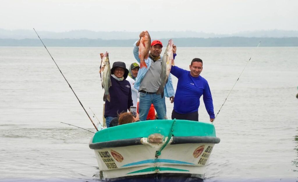 El Festival de Pesca Deportiva de Nuevo Cojimíes se originó hace más de una década.