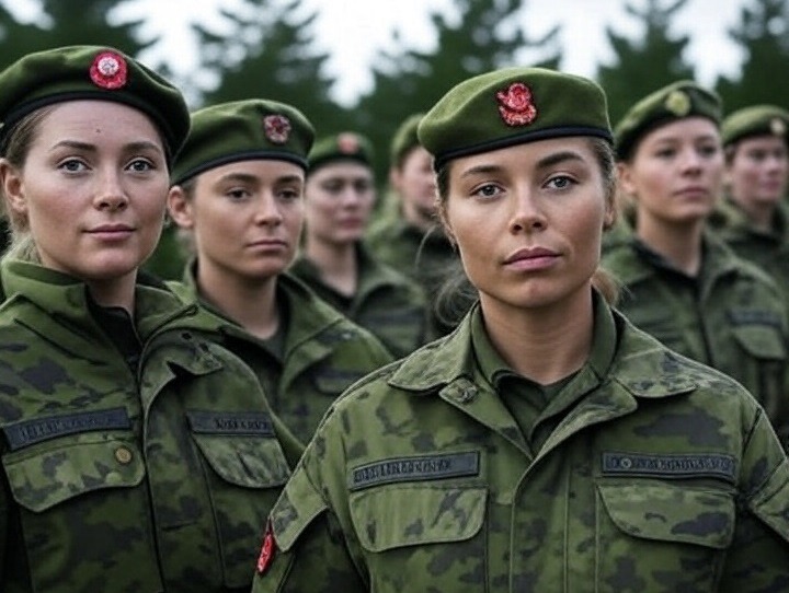 El Gobierno de Dinamarca anunció que el servicio militar será obligatorio para mujeres a partir del 1 de julio de 2025.
