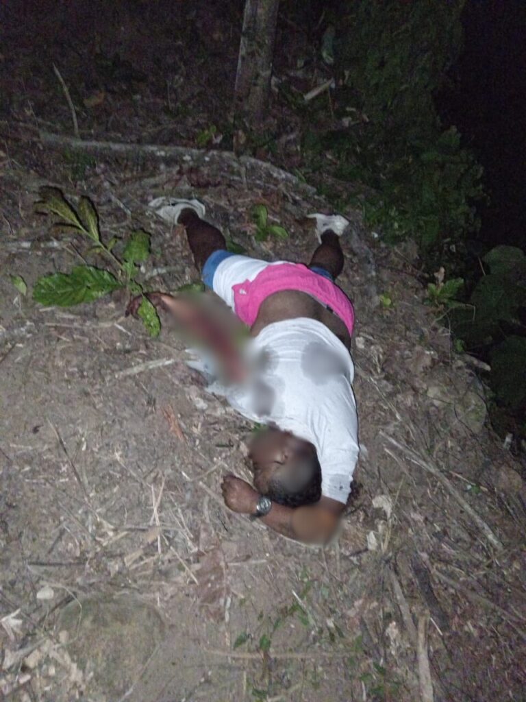 El cuerpo fue hallado een el mismo lugar donde se grabó el video del asesinato.