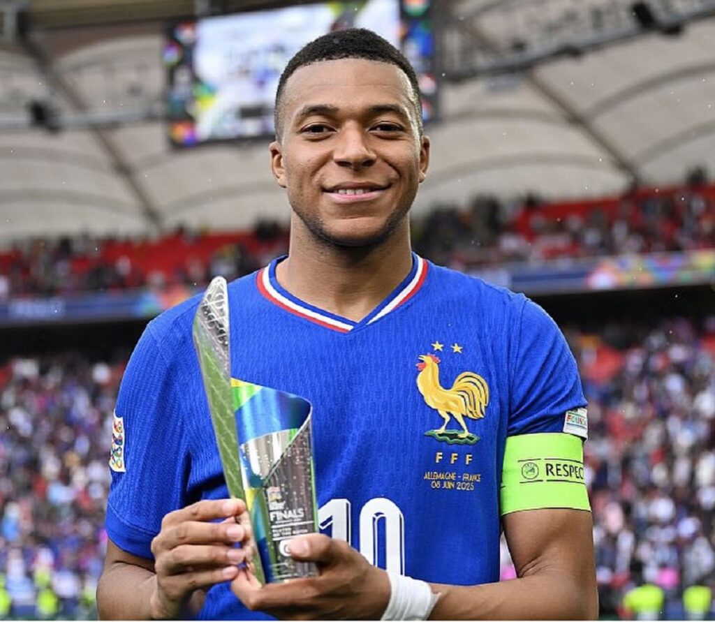 El jugador francés Kylian Mbappé. FOTO: k.mbappe (Instagram).