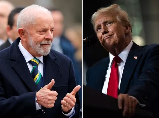 El presidente de Brasil, Luiz Inácio Lula da Silva, advirtió que impondrá aranceles recíprocos del 50% a mercancías estadounidenses.