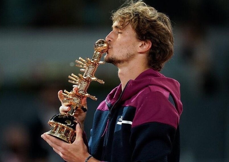 El tenista alemán Alexander Zverev, número 3 del ranking ATP, comenzó su preparación en la Rafa Nadal Academy en Mallorca,