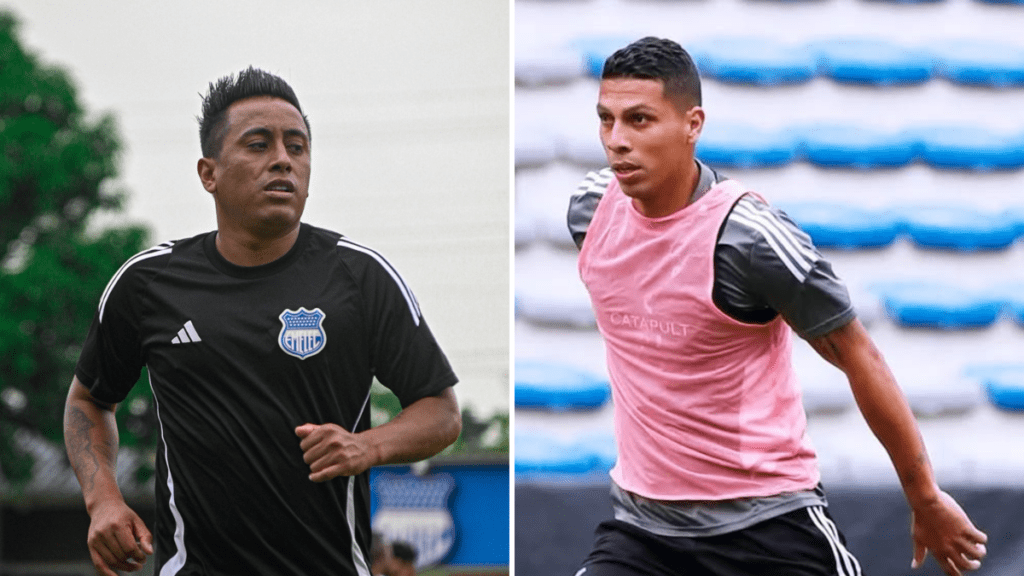 Emelec recupera a Cristhian Cueva y Fernando León para el duelo ante Mushuc Runa