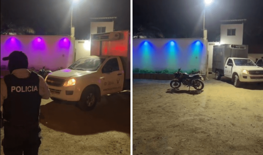 Encontraron panfletos Matanza en prostíbulo de Jaramijó tendría nexo con crimen de líder del GDO 'Los Lobos'
