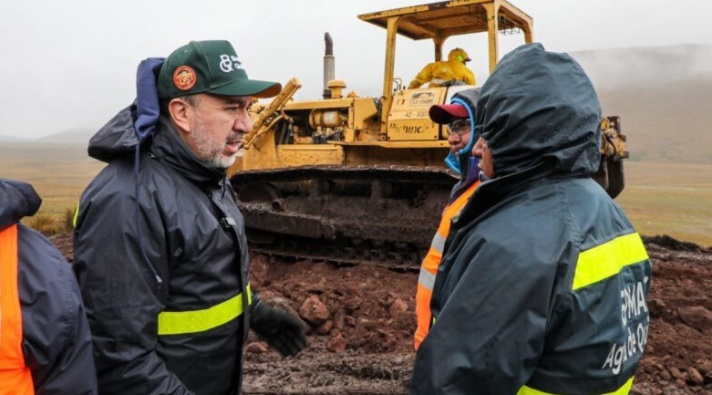 «Estamos trabajando sin descanso para restablecer el servicio de agua potable»: Alcalde Muñoz