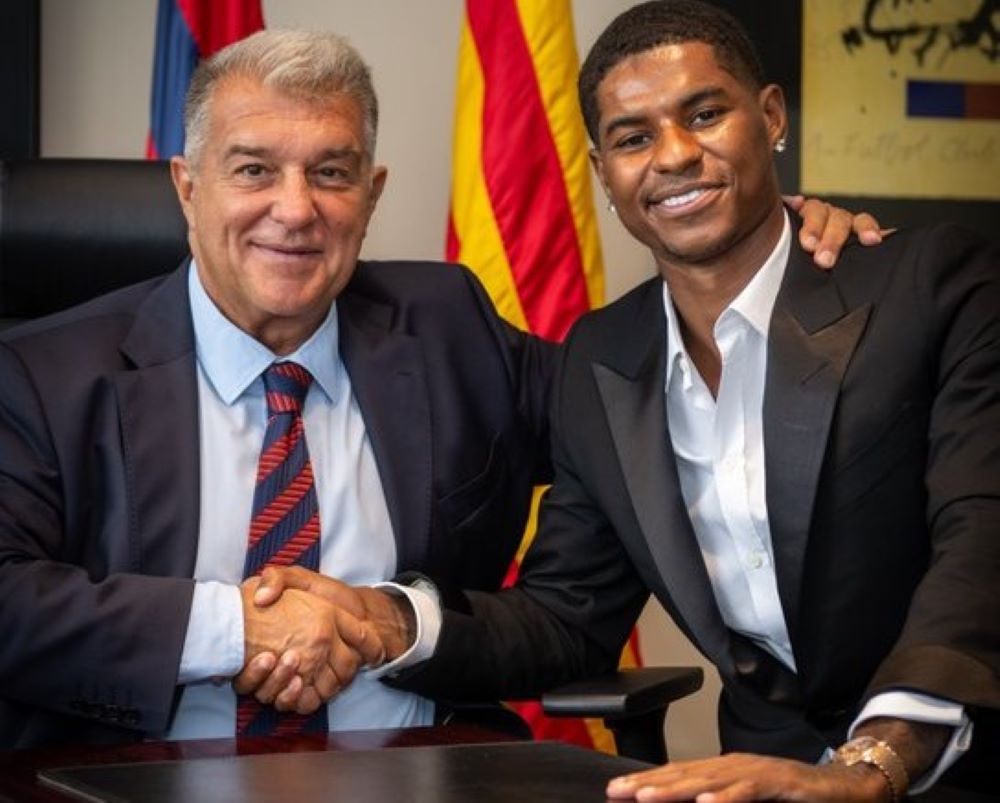 FC Barcelona oficializa el fichaje de Marcus Rashford hasta junio de 2026