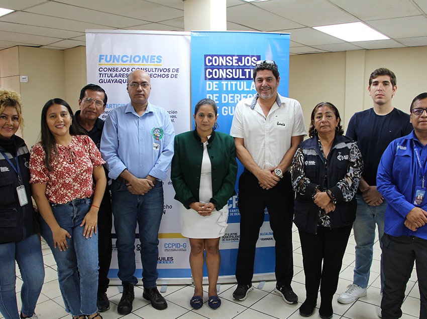 Guayaquil conformó su primer Consejo Consultivo de Discapacidad, con representantes ciudadanos que aportarán en políticas públicas inclusivas.