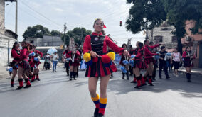 La Empresa Pública DASE inauguró las fiestas julianas 2025 con un pregón cívico-cultural en el suroeste de Guayaquil.