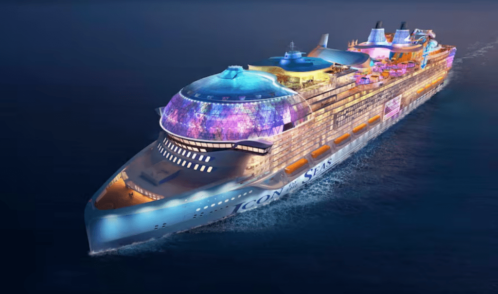 Hombre apuñala a su pareja y salta por la borda del crucero más grande del mundo