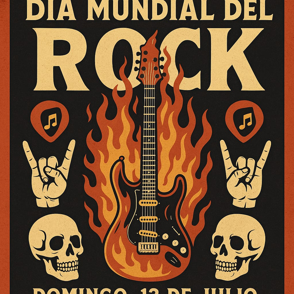 Hoy 13 de julio el mundo celebra el Día del Rock con puro ritmo y con himnos que hicieron historia
