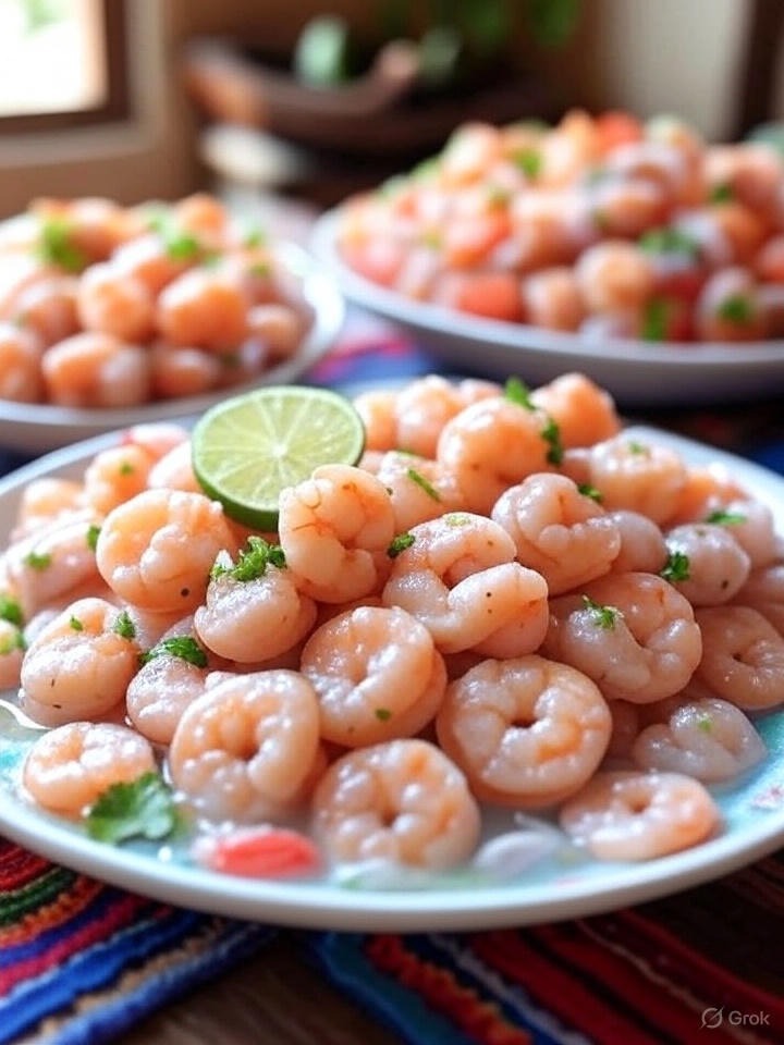 El marisco se utiliza en todo tipo de receta