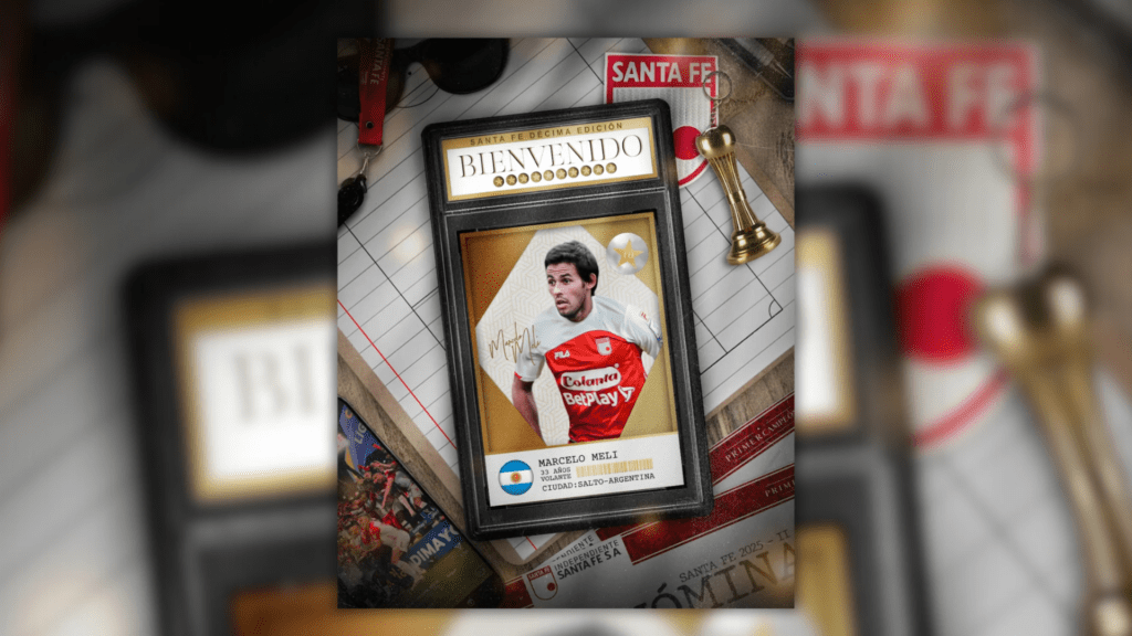 Independiente Santa Fe oficializa el fichaje del argentino Marcelo Meli