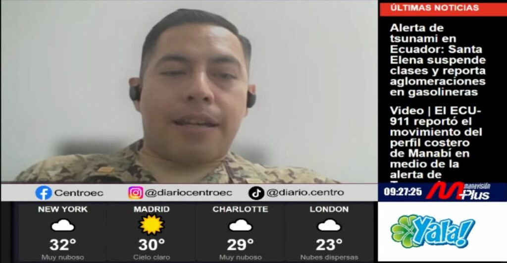 Inocar “Seguimos un protocolo con personal de guardia 247 en nuestro centro de monitoreo”