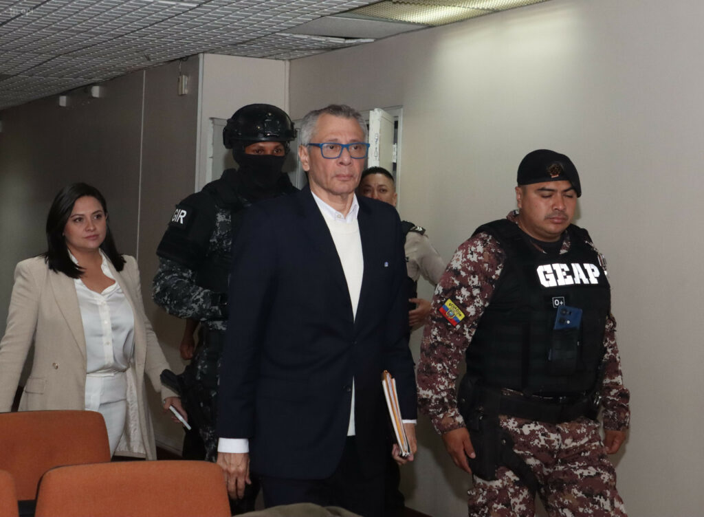 Jorge Glas regresa a ‘La Roca’ tras condena por peculado en el caso Reconstrucción de Manabí