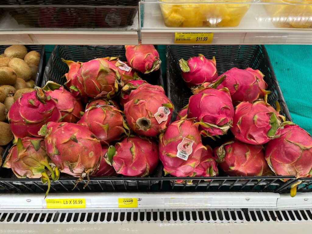 La Pitahaya también llega al mercado norteamericano, aunque a mayor precio.