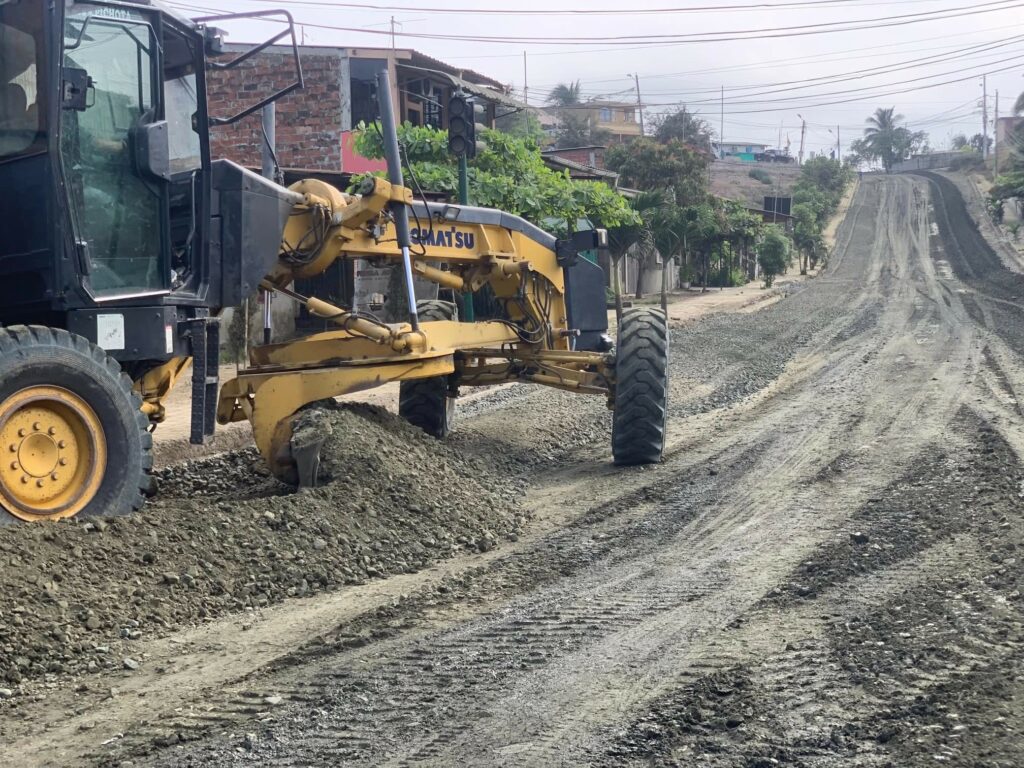 La obra, a cargo de la Alcaldía de Rocafuerte, tiene una inversión aproximada de 270 mil dólares.