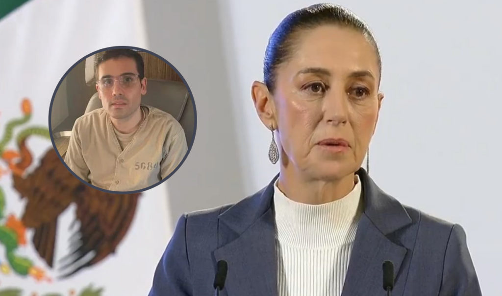 La presidenta de México critica a Estados Unidos por su acuerdo con el hijo de 'El Chapo' Guzmán