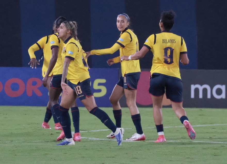 La selección femenina de Ecuador logró un empate 2-2 frente a Uruguay en su debut en la Copa América Femenina 2025.