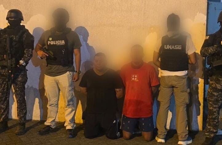 Liberan a víctima de secuestro y capturan a dos sujetos en Salitre, Guayas