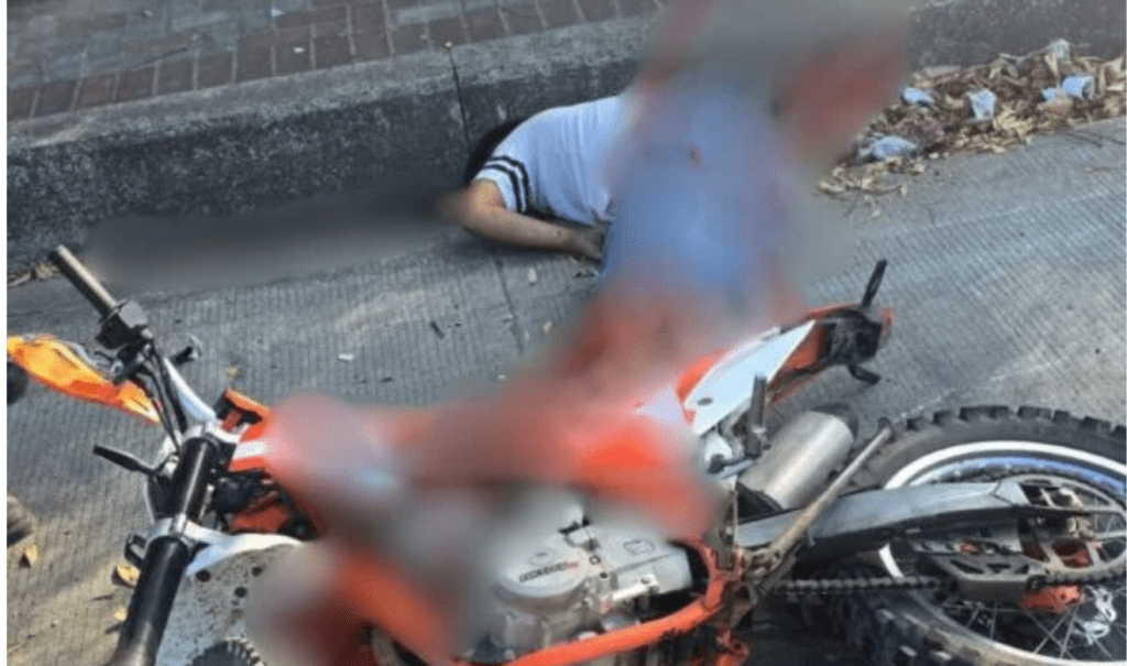 Lo asesinan de varios disparos cuando iba en motocicleta en vía Bahía-Tosagua