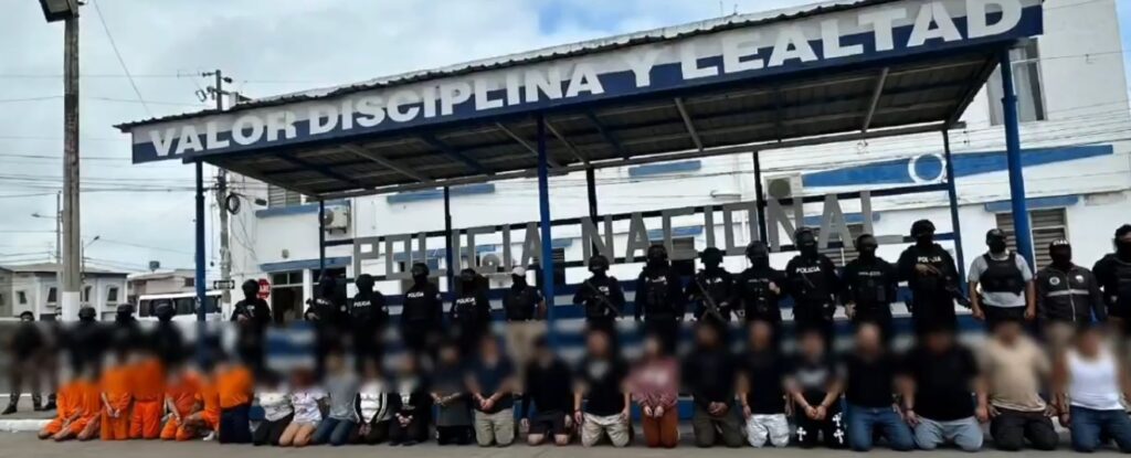 Los detenidos fueron puestos a órdenes de las autoridades judiciales.