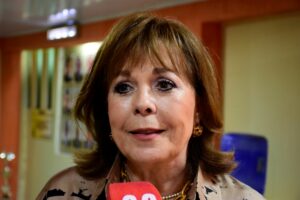 Lucía Fernández, presidenta del Comité Cívico Interinstitucional de la ciudad de Manta. 