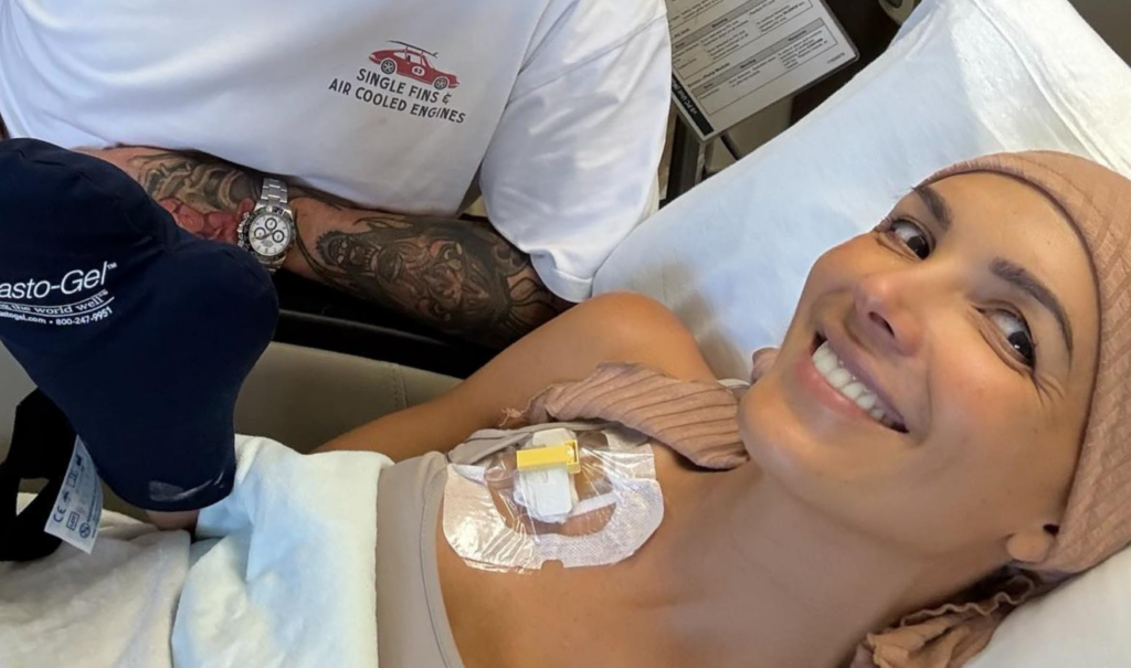 María Teresa Guerrero tras su tercera quimioterapia Mi cuerpo me está ayudando a sanar