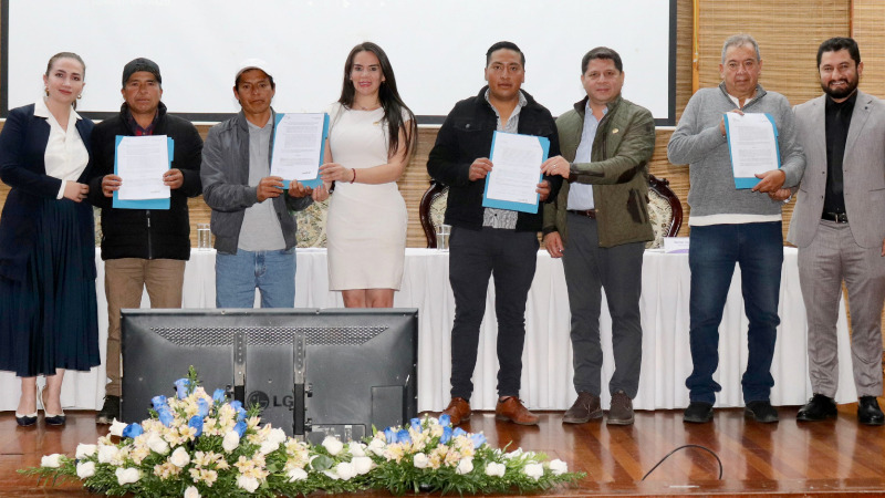 Más de mil 400 habitantes de la Sierra Centro se benefician con apoyo a la gestión del agua