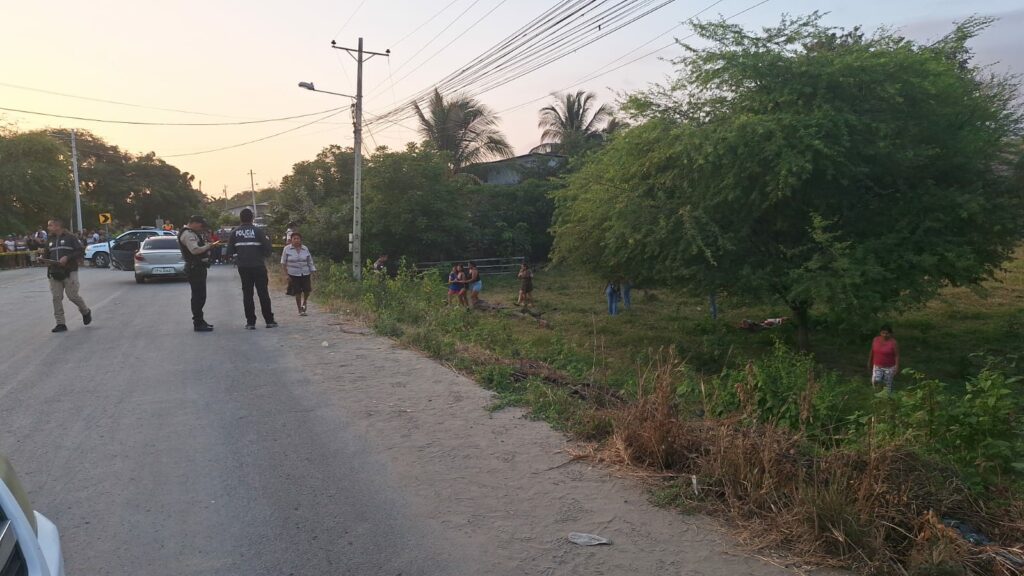 Matan a un militar y a su hija en la parroquia Crucita de Portoviejo; es el tercer sicariato del día