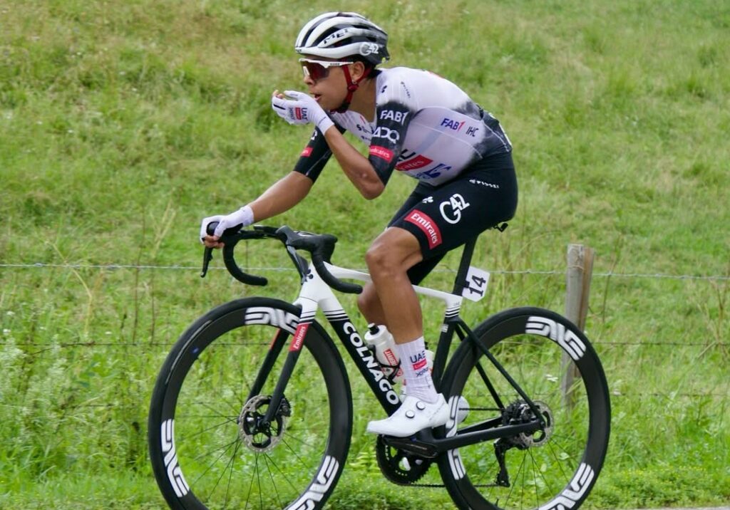 Mateo Ramírez brilla con podio en el giro ciclístico del Valle d’Aosta 2025
