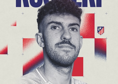 Matteo Ruggeri llega al Atlético de Madrid como refuerzo. (Foto @Atleti)