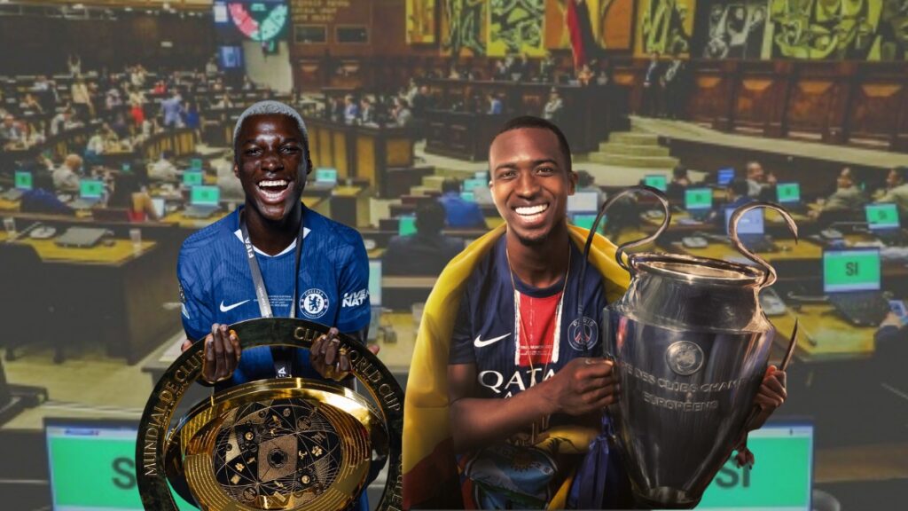 Moisés Caicedo y William Pacho recibirán la distinción Vicente Rocafuerte al mérito deportivo por su participación en el Mundial de Clubes 2025.