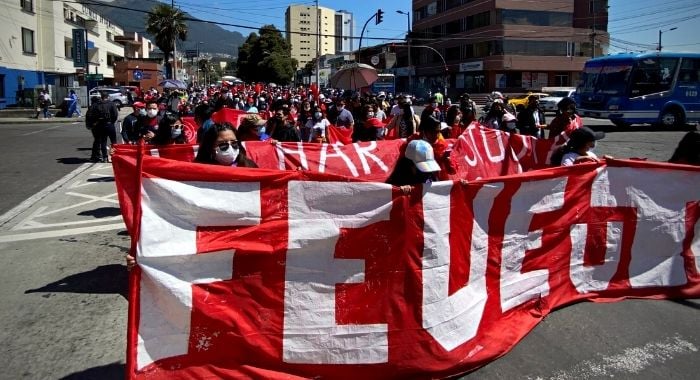 Movilización de la FEUE en años anteriores