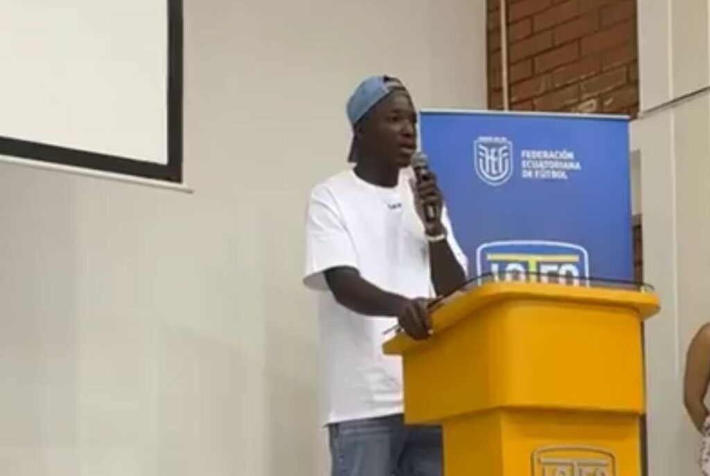 Niño Moi apuesta por el futuro Caicedo presenta academias para jóvenes futbolistas