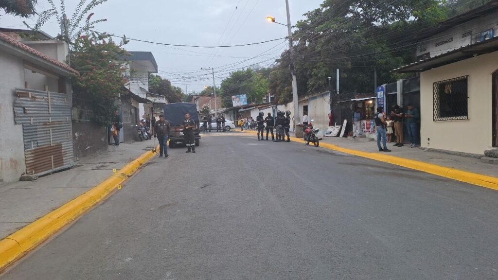 Nuevo crimen en la calle 20 de Julio, de San Pablo en Portoviejo