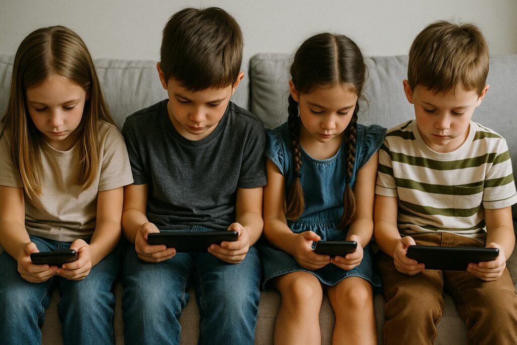 Regulación del uso de pantallas y redes sociales en el hogar: estudios alertan sobre riesgos en el desarrollo infantil