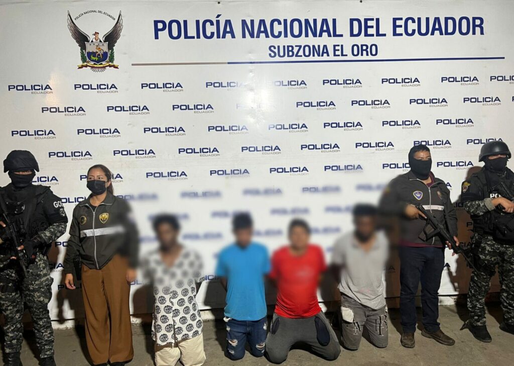 Policía desarticula célula del grupo delictivo Sao Box en operativo en Machala