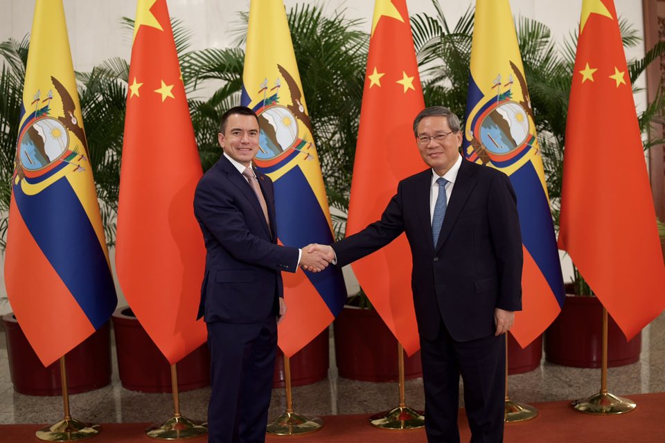 Presidente Daniel Noboa anuncia inicio de negociaciones para TLC con Japón a fines de agosto
