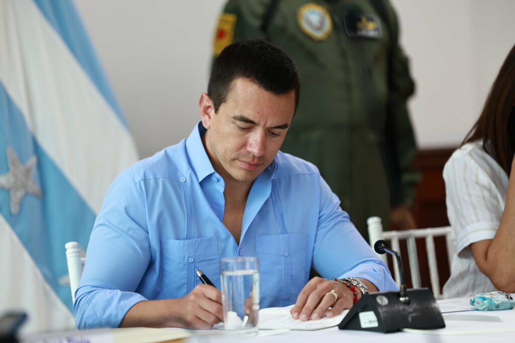 Presidente Daniel Noboa propone castración química para violadores en Reforma Constitucional
