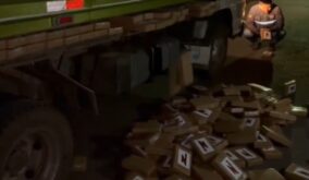 Procesan a conductor detenido con 513 kilos de cocaína en control en Tandapi