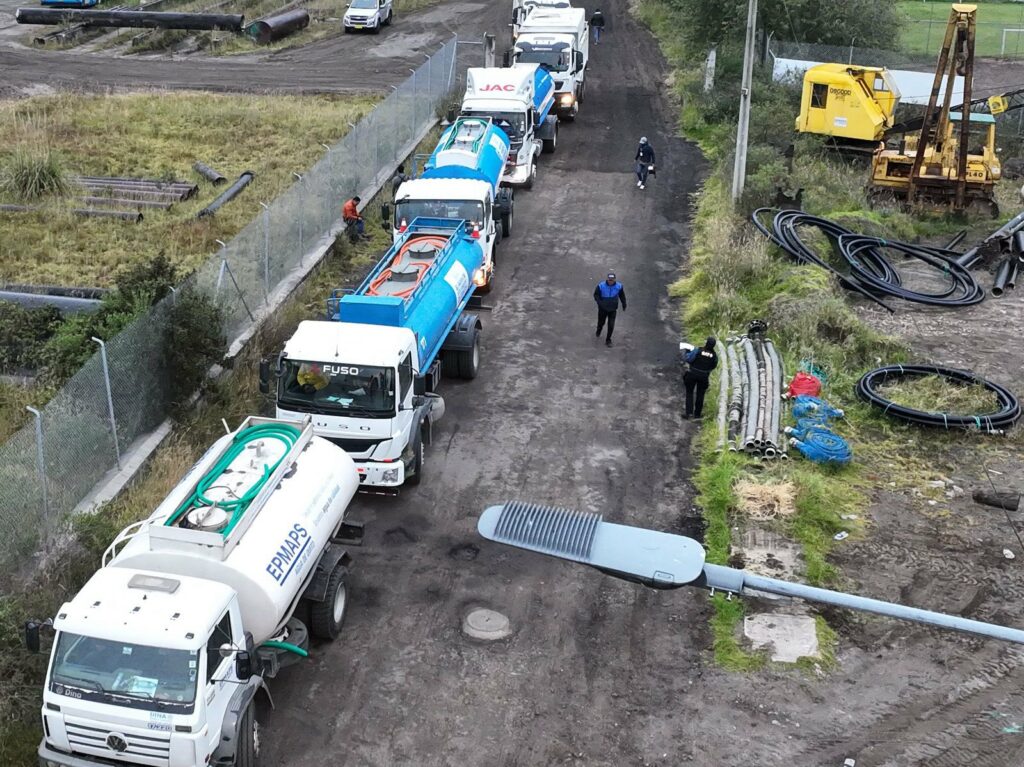 Quito enfrenta la mayor emergencia de agua potable de su historia