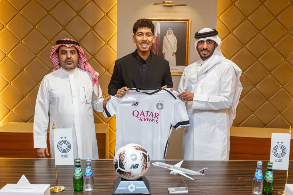 Roberto Firmino firma con Al Sadd de Catar hasta 2027 tras su éxito en Al Ahli